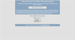 Desktop Screenshot of ip.profesionalhosting.com